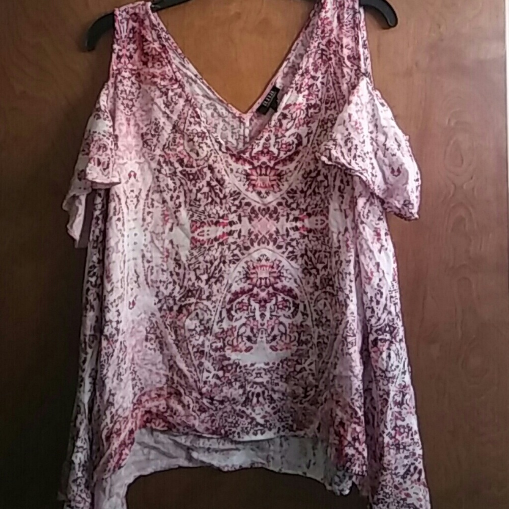 A.n.a Cold Shoulder Blouse